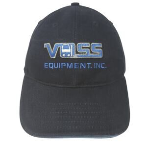 Vass Equipment Inc. Slideback Baseball Cap Blue One Size Adjustable 6 Panel ICH